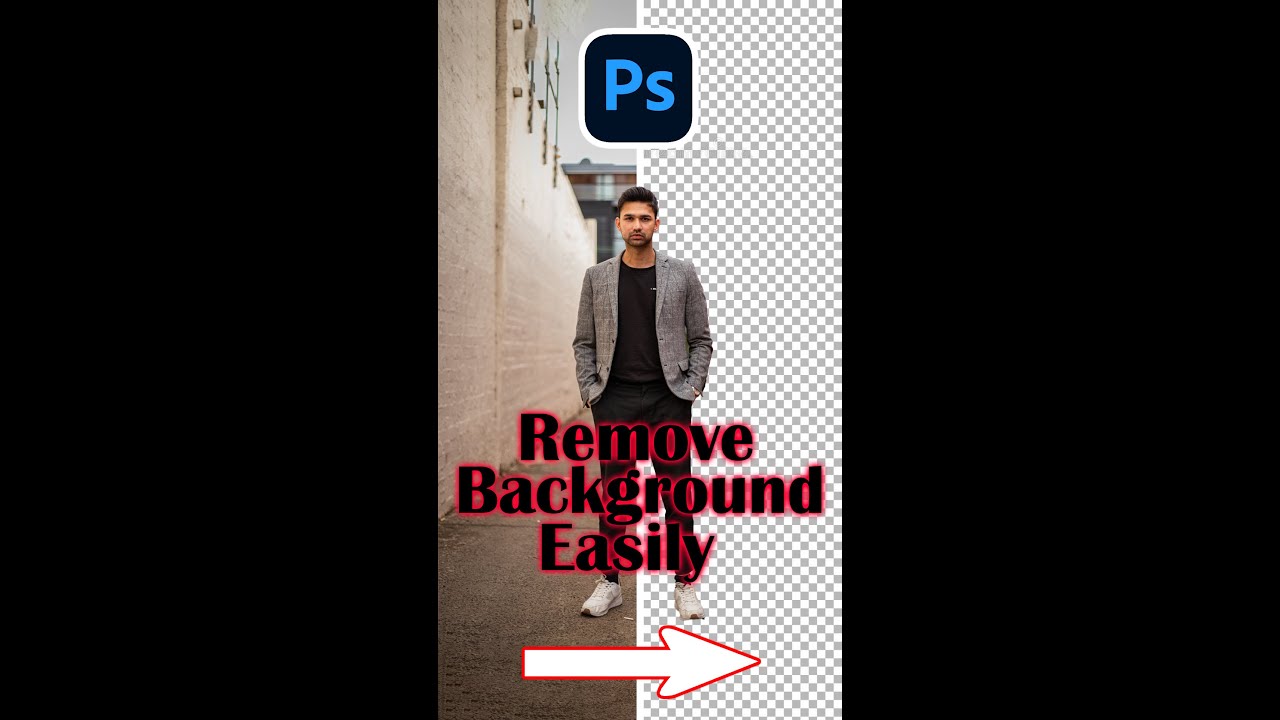 Easy way to remove background ( just in 1 click ) shorts 