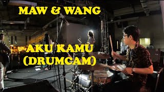 Download Lagu MAW \u0026 WANG - AKU KAMU (DRUMCAM) / LIVE AT PROJEK-D VOL 1 MP3