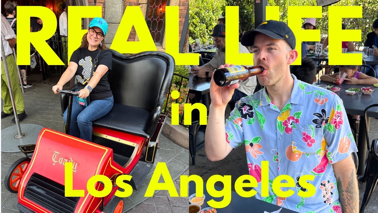 Real life in LA 🌴 shopping at Century City Mall, chill Disneyland visit