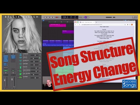 The Song Structure Energy Change in "Ocean Eyes" by Billie Eilish