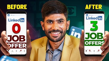 Revealing POWERFUL WAY to GET JOB using LINKEDIN தமிழ் | Dr Karuna