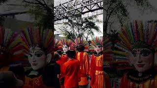 Ondel-ondel berbaris sholawatan #shorts