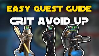 Critical Avoidance Up Episode Quest Guide | SWGOH Era Coliseum