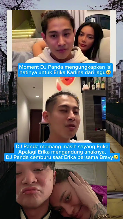 DJ Panda nyanyi lagu sedih buat Erika💔🥺#djpanda #erikacarlina #bravy