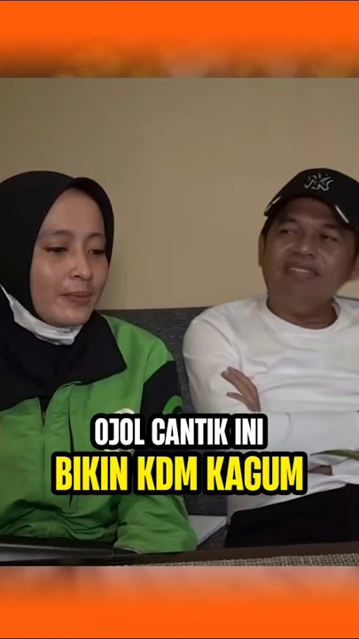 THIS BEAUTIFUL OJOL MAKES DEDI MULYADI AMAZED #kdm #kangdedimulyadi #dedimulyadi