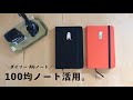 小さなノートの使い方｜100均ノート｜ダイスキン A6サイズ small journal vlog