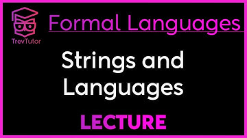STRINGS and LANGUAGES - Theory of Computation