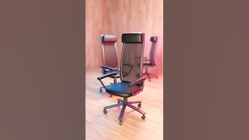 3D modeling comments an Office Chair #blender #blender3d #3dart #blendercommunity #3dmodeling #b3d