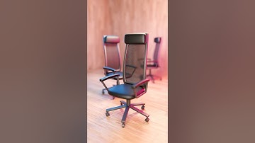 3D modeling comments an Office Chair #blender #blender3d #3dart #blendercommunity #3dmodeling #b3d