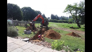Timelapse Video of Ground-source Heat Pump pipe laying.