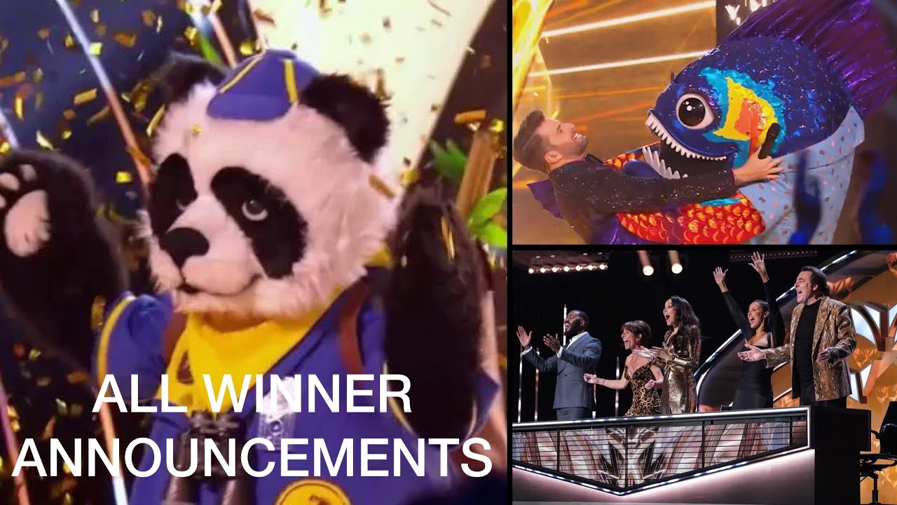 All Winner Announcements | Masked Singer UK | Series 1-7