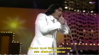 Video thumbnail of "LOS HOMBRES NO DEBEN LLORAR (con letra) King Clave"