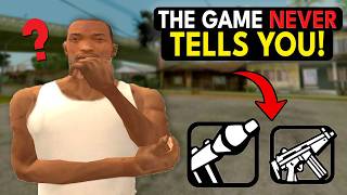 DON'T Start GTA SAN ANDREAS WITHOUT These 10 WEAPONS
