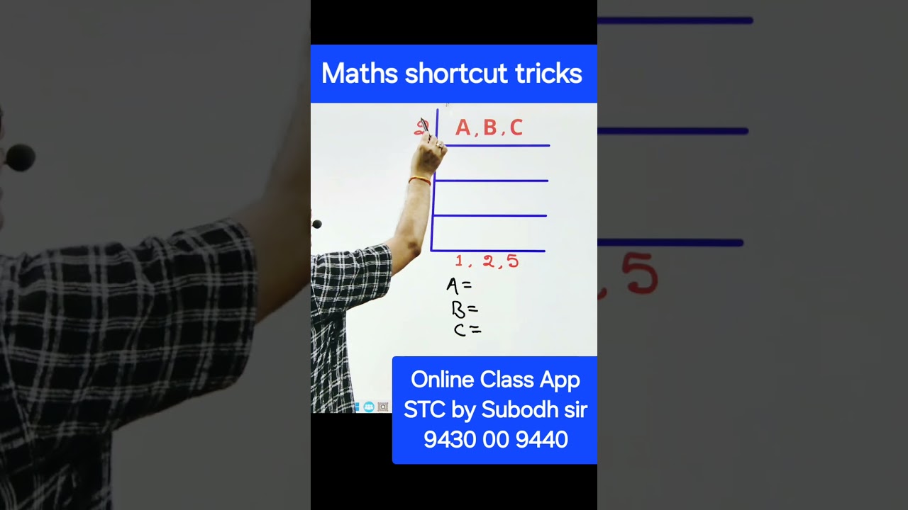 Maths shortcut tricks 🤓 