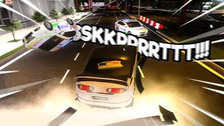 Drift Supra Lari Dari Polis!!! - Bandar ( Roblox Malaysia ) screenshot 1