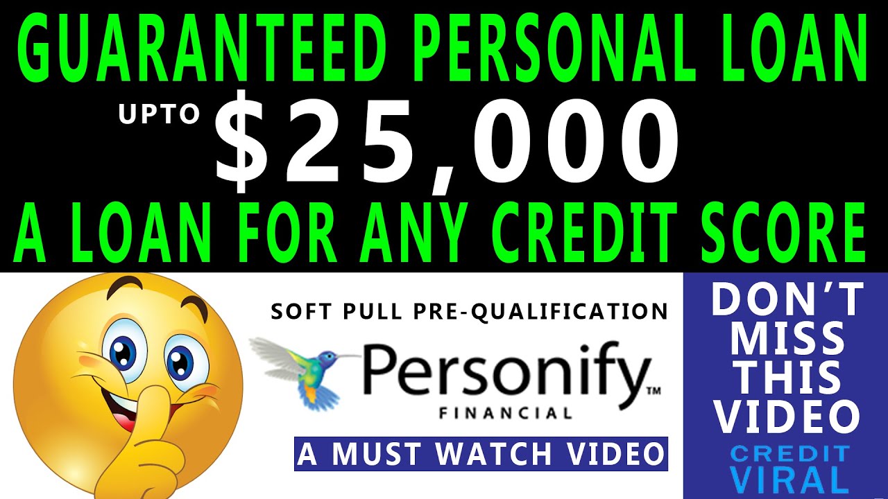 Guaranteed $25000 Personal Loan For Any Credit Score | Unsecured Personal Loan | Credit Viral
