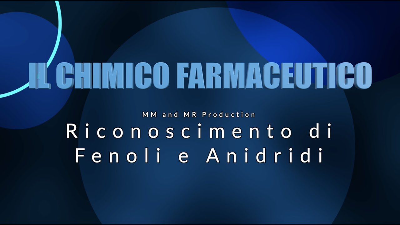 Riconoscimento di Fenoli e Anidridi