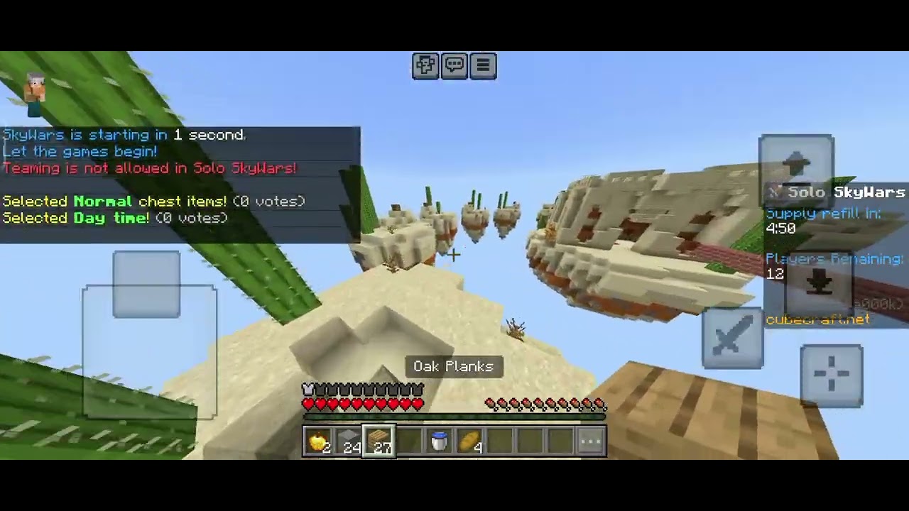 Minecraft cubecraft gameplay - YouTube