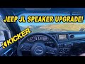 2020 Jeep Wrangler JL Speaker Upgrade!