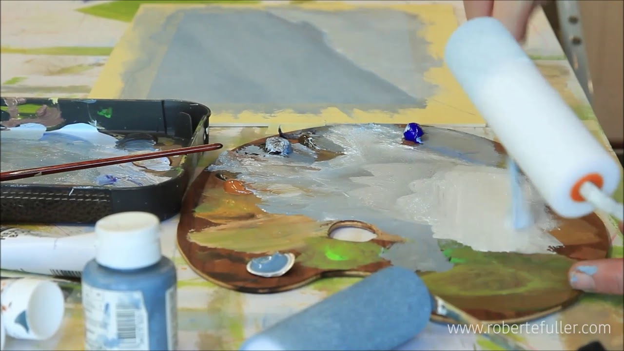 Stunning New Painting Inspired by Snow Hares in Scotland | My Wildlife Art | Robert E Fuller