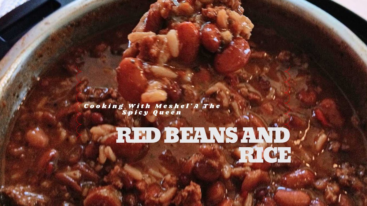Instant Pot Style Red Beans and Rice Recipe