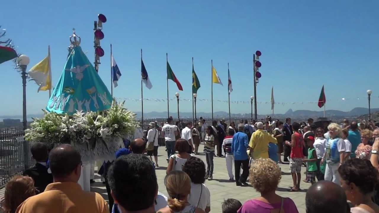 Nossa Senhora da Penha RJ - Festa de Abertura 2012 - Procissão