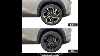 Wheel Overlay Install for 19" 2024 + Chevy Trax Wheels