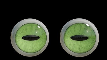 Procedural eye with geometry node in blender