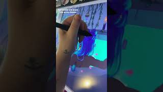 How to paint #painttoolsai #artlesson #paintingtutorial #digitalart #wip #satisfying