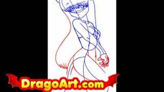 How to draw a Neko girl, step by step How to draw a Neko girl, step by step