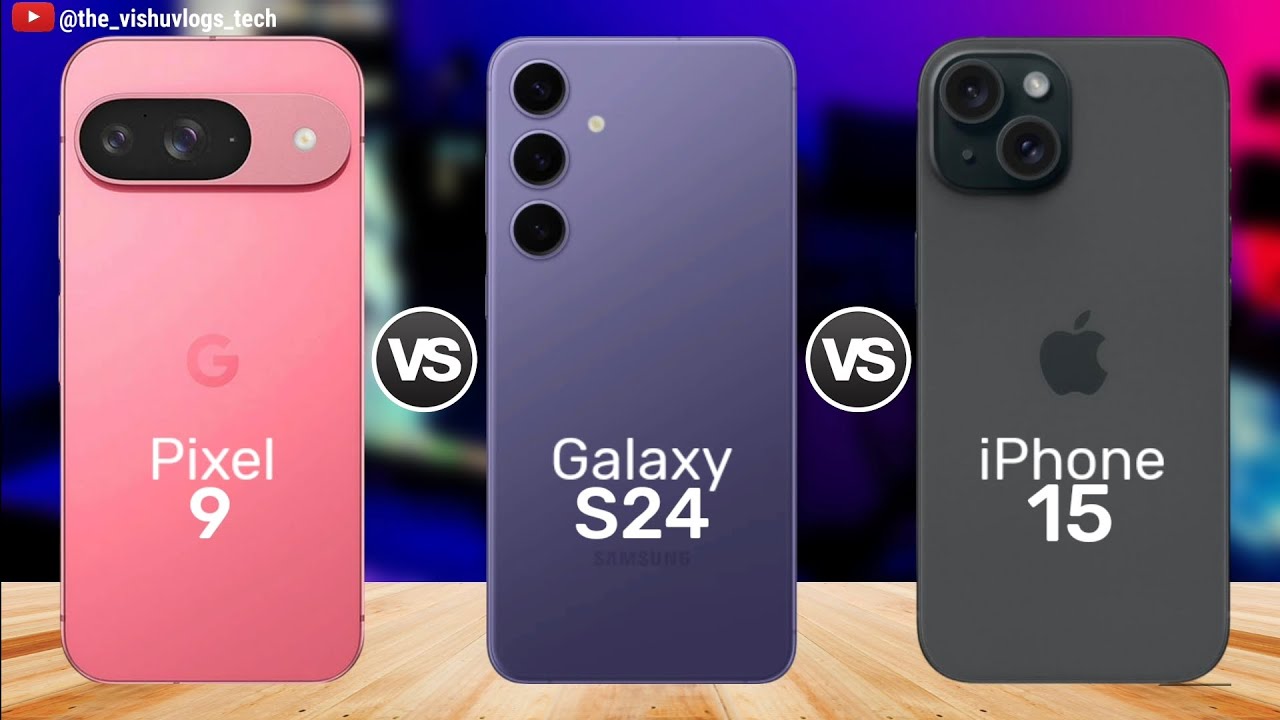 iPhone アイフォン13 スマホ　ギャラクシー　シャープ　Google Google Pixel 9 vs Samsung Galaxy S24 vs Apple iPhone 15: ⚡Which