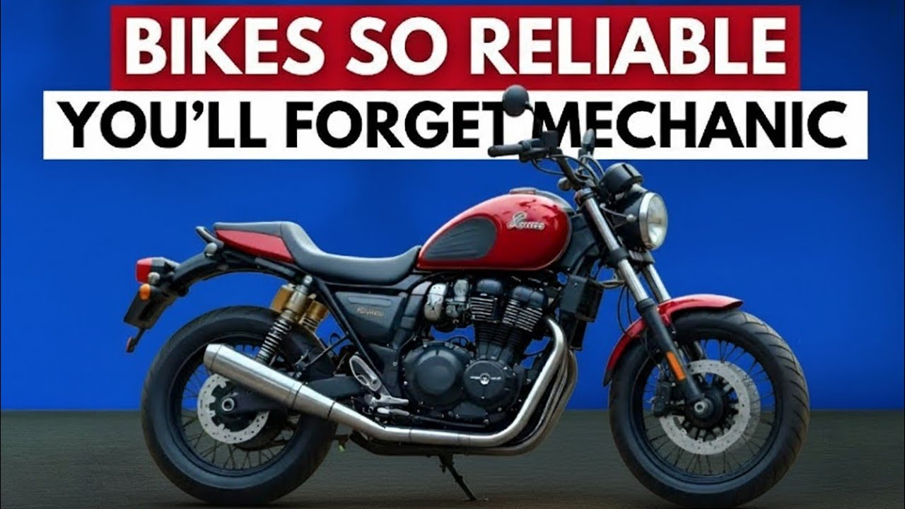 7 самых надежных мотоциклов, которые вы можете купить в 2025 году — катайтесь без беспокойства