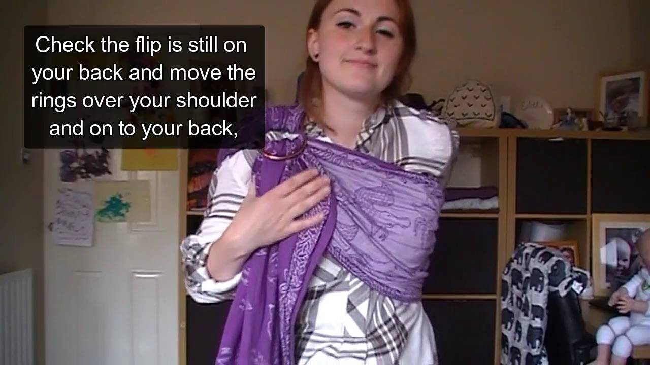 ring sling back carry