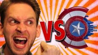 Nerf Captain America Civil War Blaster Reveal Shield Unboxing