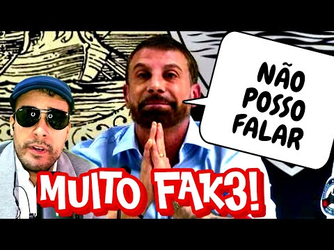 Coletiva constrangedora do Pedrinho. Presidente FAK3 sem voz?
