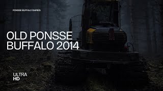 OLD PONSSE BUFFALO FORWARDER • Drone • Loggingmachine • LoggerAction