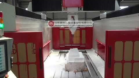 5 axis cnc router gantry milling machine making automobile parts foam mold
