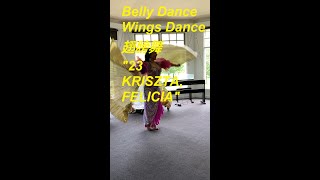 Victoria Senior Festival 肚皮舞翅膀舞 Belly Dance - Wings Dance 23 Kriszta, Felicia Full