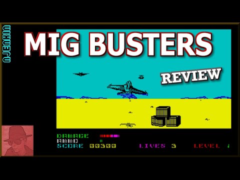 Mig Busters - on the ZX Spectrum 128K !! with Commentary