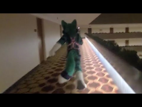 Runs away