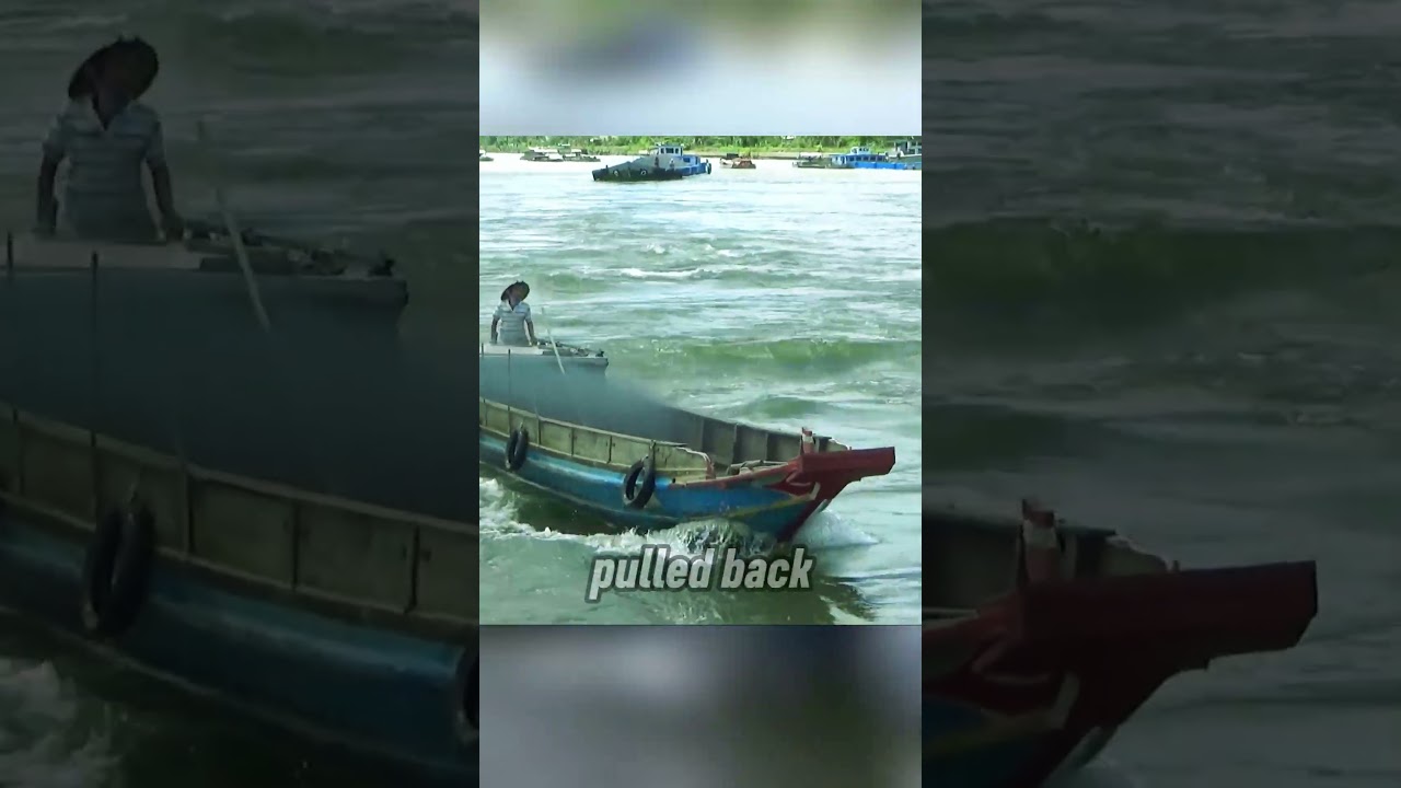 Почему корабли проходят через речные ворота Вьетнама ⛴️