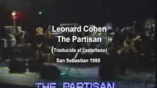 Leonard Cohen The Partisan letra en castellano chords