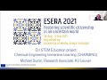 EU STEM poster ESERA 2021 -  Michael Dumin - ESR1 - EU H2020 ETN CHARMING project