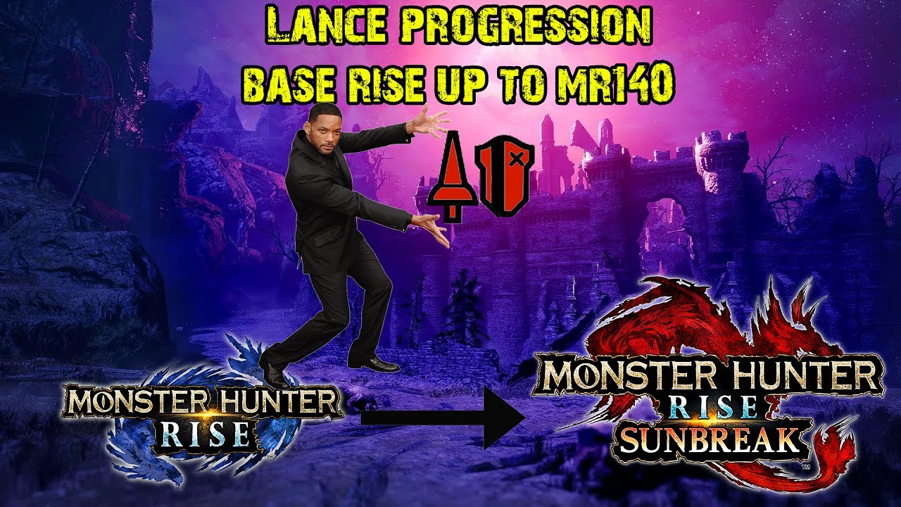 MHR Sunbreak – Lance progression TU3 - Base up to MR140