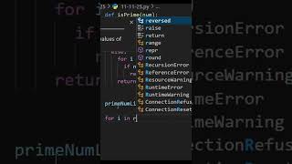 python prime number program till 9999 | print prime numbers till 9999  #coding #python #primenumber