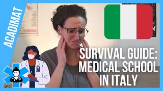 Medical School in Italy: Survival Guide (Watch if you Enroll)