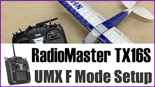 How to Set Up Flight Mode/Panic Button Switches for SAFE/AS3X Planes w/ the RadioMaster TX16S