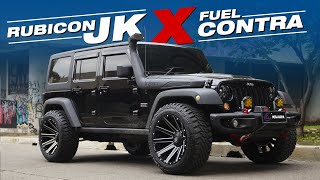 Fuel Wheels Modifikasi Mobil Rubicon pakai Velg Fuel Contra Ring 22!