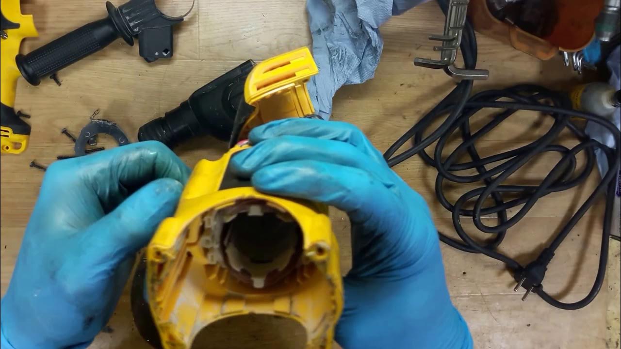 How to disassemble and find problem in Dewalt D25013 corded hammer