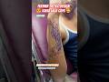 Beautiful Feather Tattoo Design 🪶 | Detailed Ink Art #Shorts #tattoo